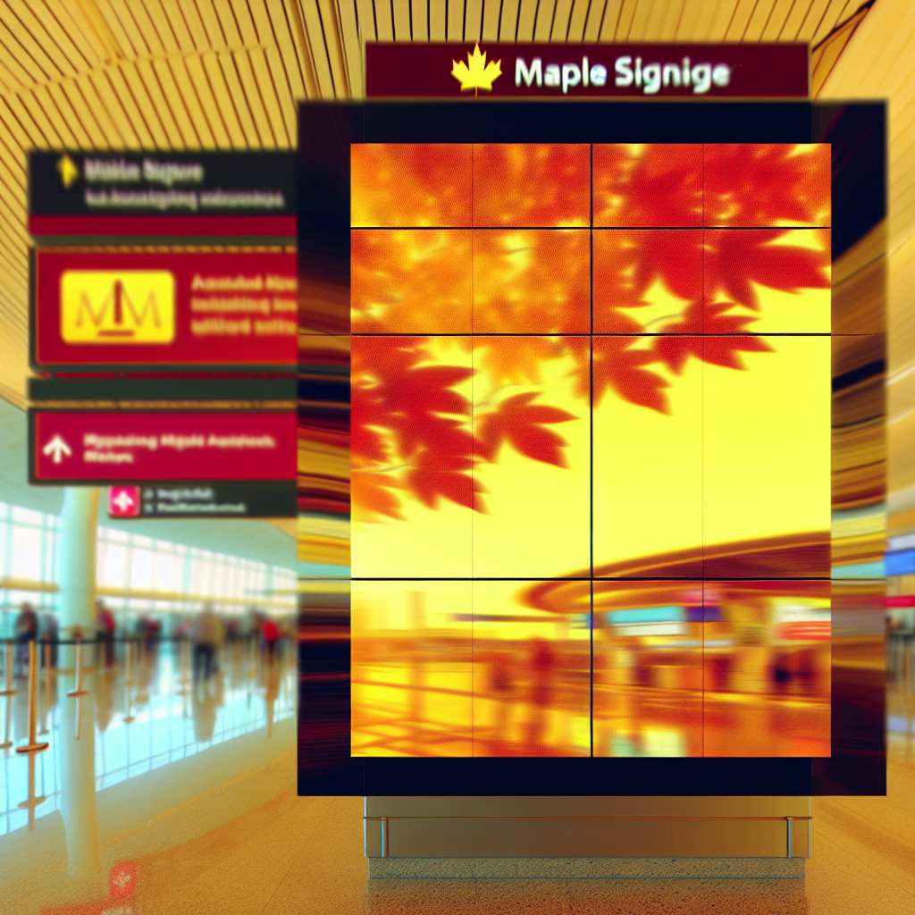 Read more about the article The Role of Digital Signage in Enhancing Airport Passenger Experience